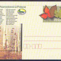 Poland 2000 National Parks 70gr p/stationery postcard unused and pristine