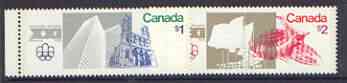 Canada 1976 Montreal Olympic Games (11th issue) set of 2, SG 836-37