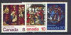 Canada 1976 Christmas (Stained Glass Windows) set of 3 unmounted mint, SG 848-50*
