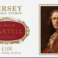 Jersey 1982 Martell Cognac £3.08 prestige booklet complete, SG B33