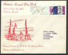 Great Britain 1964 Illustrated commem cover for Britain's Largest Dry Dock with 3d Forth Road Bridge stamp & special 'Greenock's Dry Dock for the Giants' cancel
