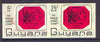Guyana 1967 World's Rarest Stamp set of 2 unmounted mint, SG 414-15