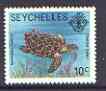 Seychelles 1977 Hawksbill Turtle 10c def without imprint date unmounted mint, SG 405A