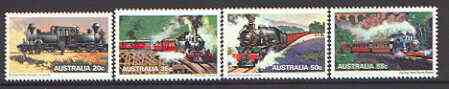 Australia 1979 Steam Railways set of 4 unmounted mint, SG 715-18*