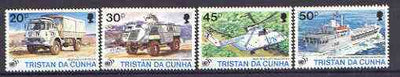 Tristan da Cunha 1996 50th Anniversary of the United Nations set of 4 unmounted mint, SG 590-93*