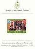 Zaire 1980 Canteen Serving Firefighters 1z50 (from Salvation Army set) imperf proof mounted on Format International proof card