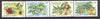 St Vincent - Grenadines 1985 Fruits & Blossoms set of 4 opt'd SPECIMEN unmounted mint, as SG 398-401
