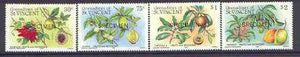 St Vincent - Grenadines 1985 Fruits & Blossoms set of 4 opt'd SPECIMEN unmounted mint, as SG 398-401
