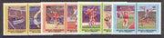 St Vincent - Bequia 1984 Olympics (Leaders of the World) set of 8 opt'd SPECIMEN, unmounted mint