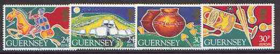 Guernsey 1994 Europa - Archaeological Discoveries set of 4 unmounted mint, SG 634-37*