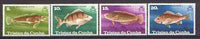 Tristan da Cunha 1978 Fish set of 4 unmounted mint, SG 246-49