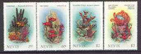 Nevis 1986 Corals (2nd series) set of 4 opt'd SPECIMEN, as SG 423-6* unmounted mint