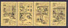 St Lucia 1984 Abolition of Slavery set of 4 opt'd SPECIMEN, as SG 740-43 unmounted mint*