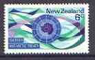 New Zealand 1971 Tenth Anniversary of Antarctic Treaty 6c unmounted mint SG 955