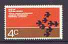 New Zealand 1972 10th Anniversary of Asian-Oceanic Postal Union 4c (from Anniversaries set of 5) unmounted mint SG 979