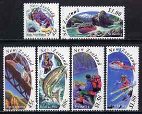 New Zealand 1994 Tourism set of 6 unmounted mint SG 1777-82