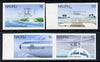 Nauru 1979 Flight Anniversaries imperf set of 4 unmounted mint, SG 200-3