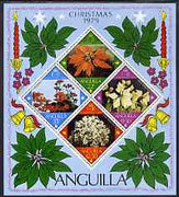 Anguilla 1979 Christmas Flowers m/sheet unmounted mint, SG MS 383