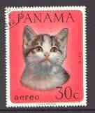 Panama 1967 Cat 30c,fine used, from Domestic Animals set of 8, SG 942 (tete-beche pairs price x 2)