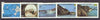 Guernsey-Sark 1980 set of 5 Carriage labels, fine unmounted mint (Rosen SS 4-8)