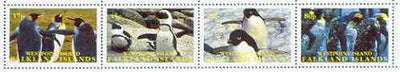 Westpoint Island (Falkland Islands) 2000 Penguins perf sheetlet containing set of 4 values unmounted mint