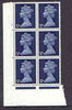 Great Britain 1967-70 Machin 5d cylinder block of 6 (Cyl 1 dot) unmounted mint