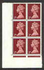 Great Britain 1967-70 Machin 2d cylinder block of 6 (Cyl 1 no dot) unmounted mint