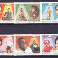 Cuba 1999 Cuban Musicians set of 6 unmounted mint, SG 4332-37*