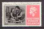 British Virgin Islands 1970 Tale of Two Cities 5c from Charles Dickens set unmounted mint, SG 257*