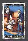 Dominica 1970 Scrooge & Marley from A Christmas Carol 2c from Charles Dickens set unmounted mint, SG 312*