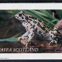 Staffa 1982 Frogs imperf deluxe sheet (£2 value) unmounted mint