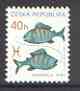 Czech Republic 1998-2001 Signs of the Zodiac - 40h Pisces the Fish unmounted mint SG 207