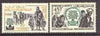 Morocco 1960 World Refugee Year set of 2 unmounted mint, SG 73-74*