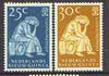 Netherlands New Guinea 1960 World Refugee Year set of 2 unmounted mint, SG 67-68*