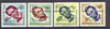 Haiti 1959 World Refugee Year opts on Abraham Lincoln set of 4 unmounted mint, SG 644-47*