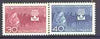 Finland 1960 World Refugee Year set of 2 unmounted mint, SG 610-11*