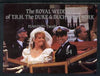 Tuvalu - Funafuti 1986 Royal Wedding (Andrew & Fergie) $4 imperforate m/sheet unmounted mint