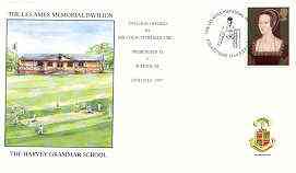 Great Britain 1997 Les Ames Memorial Pavilion illustrated cover with special 'Cricket' cancel