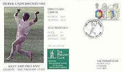 Great Britain 1999 The Primary Club (Patron Derek Underwood) illustrated cover with special 'Cricket' cancel