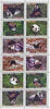 Somaliland 1999 Pandas perf sheetlet of 12 values containing 2 sets of 6 arranged tete-beche unmounted mint