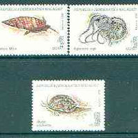 Madagascar 1993 Molluscs complete set of 7 unmounted mint, SG 1100-06*