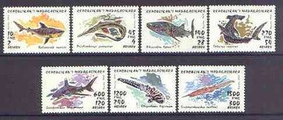 Madagascar 1993 Sharks perf set of 7 unmounted mint SG 1108-14*