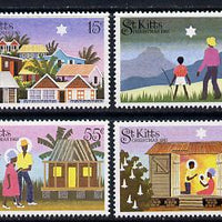 St Kitts 1983 Christmas set of 4 unmounted mint (SG 134-7)