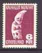 Greenland 1978 Folk Art 6k Animal unmounted mint SG 107