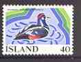 Iceland 1977 Wetlands Campaign (Duck) unmounted mint SG 555