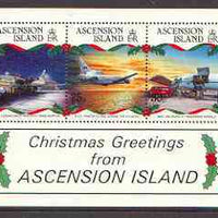 Ascension 1993 Christmas (Aircraft etc) perf m/sheet unmounted mint, SG MS 613