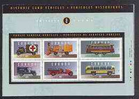 Canada 1994 Historic Automobiles (2nd series) perf m/sheet in special presentation pack, SG MS 1611