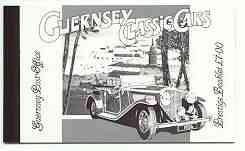Guernsey 1994 Classic Cars £7 booklet complete and pristine SG B53