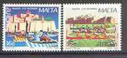 Malta 1998 Europa (Sailing Regatta) set of 2 unmounted mint, SG 1075-76*