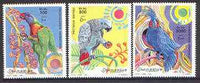 Somalia 1999 Parrots #01 perf set of 3 unmounted mint*